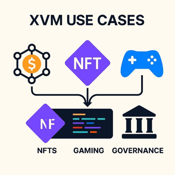 XVM Crypto use cases in DeFi, NFTs, gaming and governance
